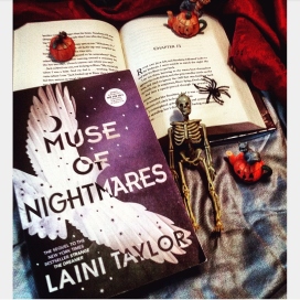 Muse of Nightmares Signed Advanced Review Copy by Laini Taylor